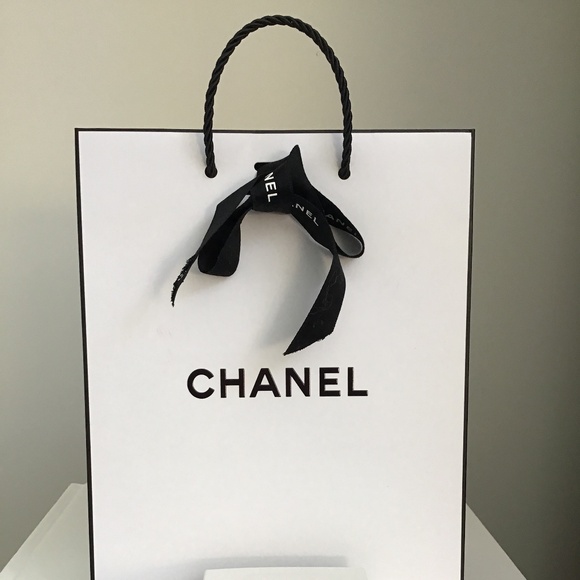 CHANEL N5 L’EAU + CHANEL white/black paper shopping bag - Picture 8 of 8